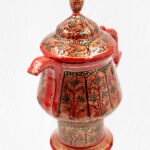 Embossed Paper Mache Samovar