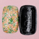 Floral Paper Mache Trinket Box