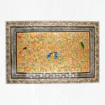 Flower Design Handmade Paper Mache Meter Box