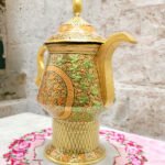 Golden Exquisite paper Mache Samovar