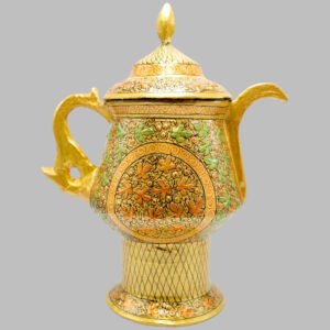 Golden Exquisite paper Mache Samovar