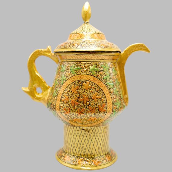 Golden Exquisite paper Mache Samovar