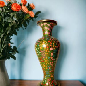 Hand Crafted Paper Mache Flower Vase-1