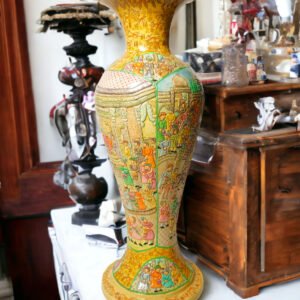Hand-Painted Yellow Flower Vase-1