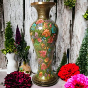 Handmade Brass Flower Vase-2