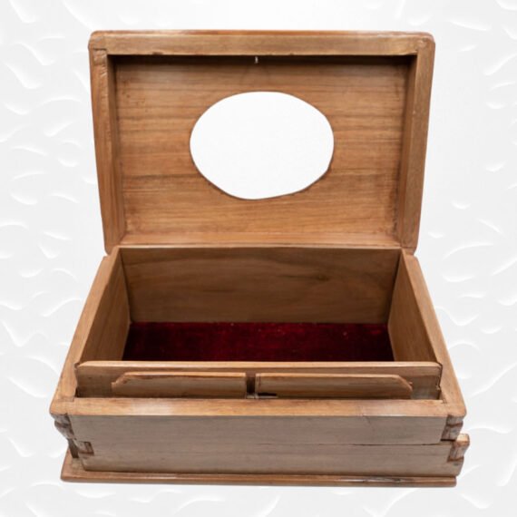 Handmade Wooden Carved Box