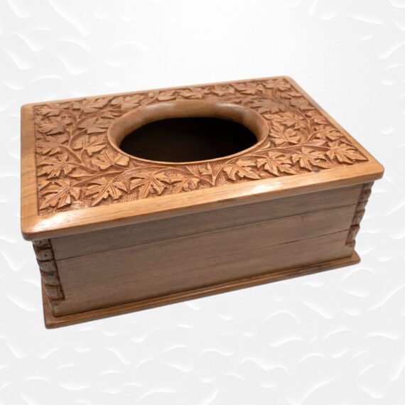 Handmade Wooden Carved Box