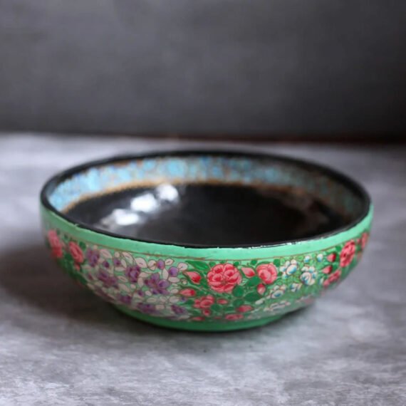 Hazaar Design Handmade Paper Mache Fruit Bowl