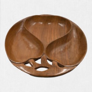 Home Wooden Round Plate-1