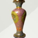 Kashmir Paper Mache Floral Vase