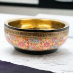 Kashmiri Hand-Painted Multicolor Bowl