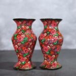 Kashmiri Hand-Painted Vase
