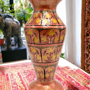 Kashmiri Paper Mache Flower Vase-1