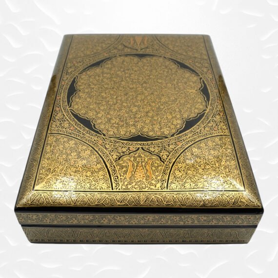 Kashmiri Paper Mache Handicrafts Jewellery Box