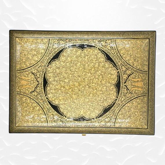 Kashmiri Paper Mache Handicrafts Jewellery Box