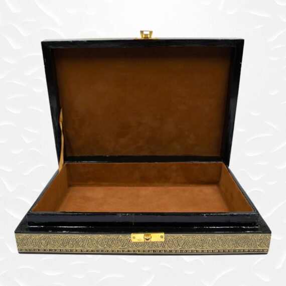 Kashmiri Paper Mache Handicrafts Jewellery Box