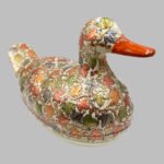 Kashmiri Paper Mache Painted Duck Box