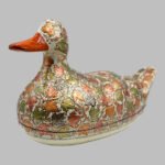 Kashmiri Paper Mache Painted Duck Box
