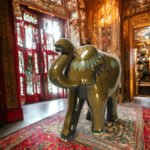 Paper Mache Kashmiri Elephant Decorative Showpiece