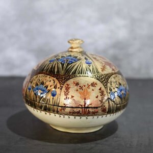 Paper Mache Powder Box-1