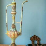 Paper Mache Traditional Hookah