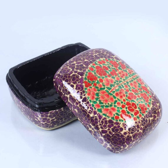 Purple Red Flower Meter Box